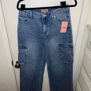 NWT Juicy Couture Women's Straight Leg Blue Jeans